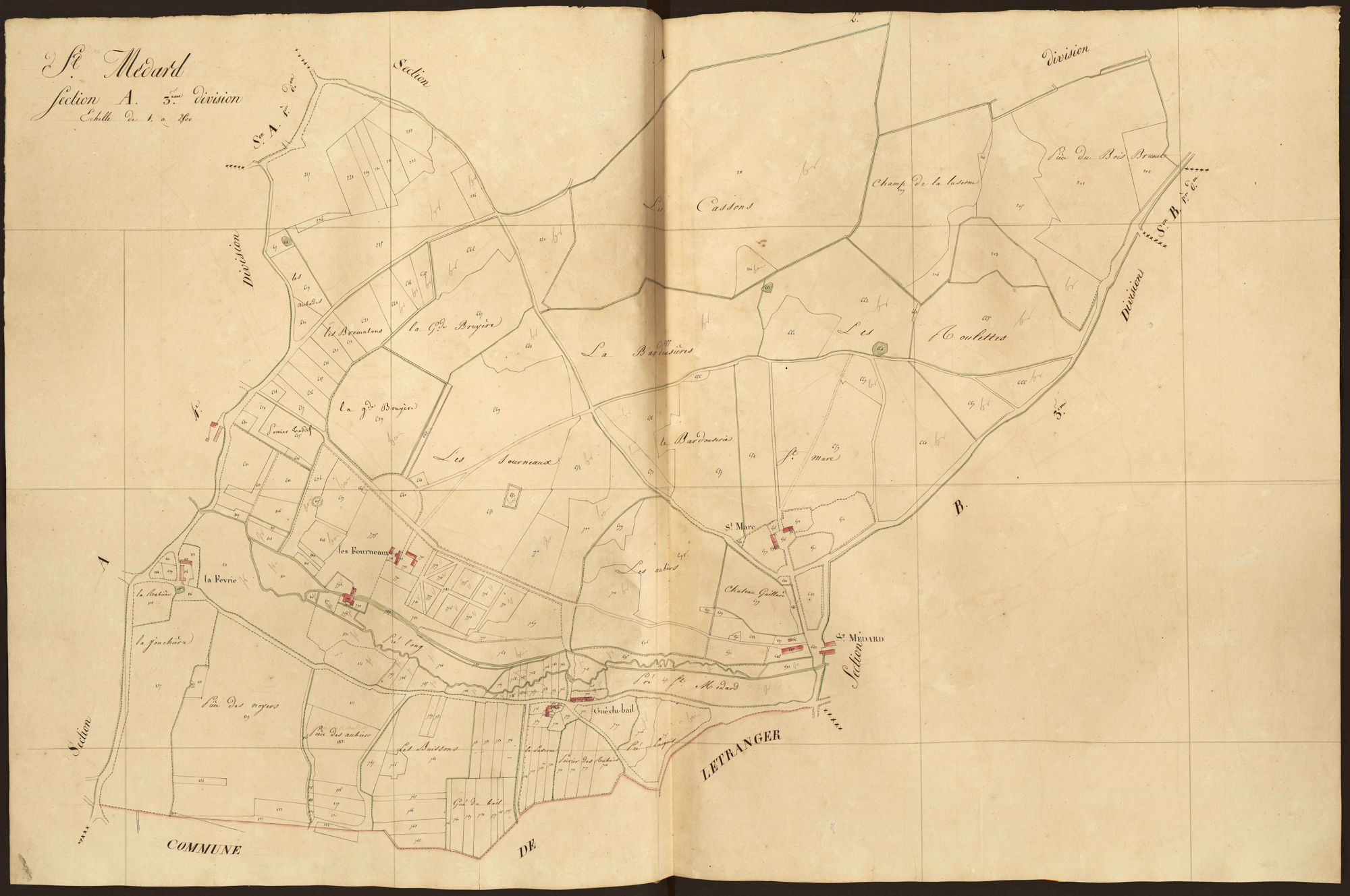 Saint-Médard - Section A3.