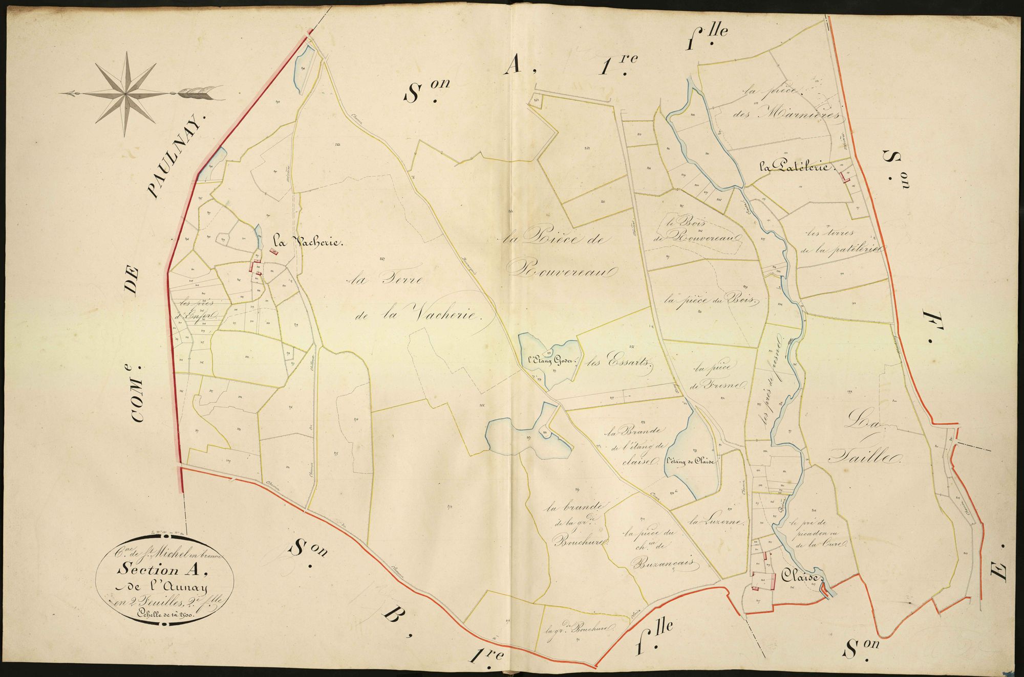 Saint-Michel-en-Brenne - Section A2, dite de l'Aunay.