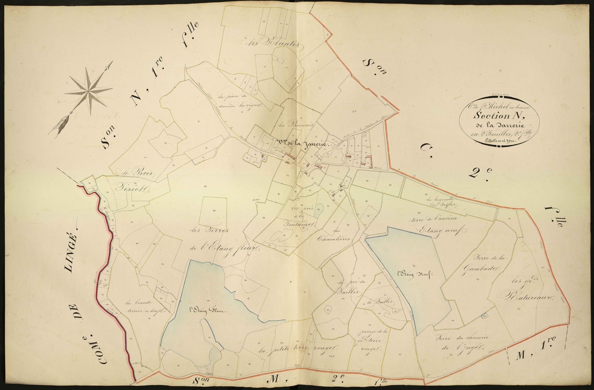 Saint-Michel-en-Brenne - Section N2, dite de la Jarrerie.