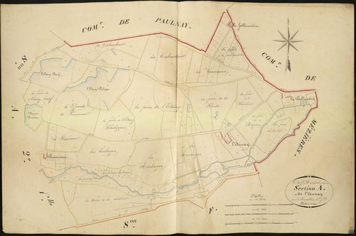 Saint-Michel-en-Brenne - Section A1, dite de l'Aunay.