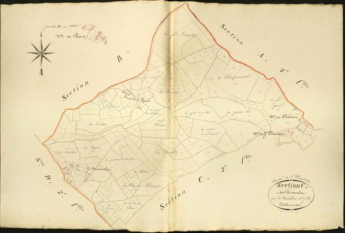 Saint-Plantaire - Section C1, dite du Trimoulet.