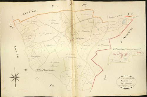 Saint-Plantaire - Section C2, dite du Trimoulet.