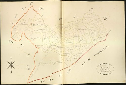 Saint-Plantaire - Section F2, dite de la Grange.