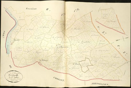 Saint-Plantaire - Section H2, dite de Saint Jallet.