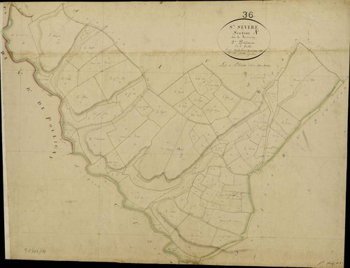 Sainte-Sévère-sur-Indre - Section A2, dite de Lencourty.