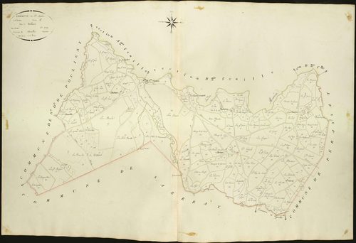 Sainte-Sévère-sur-Indre - Section C, dite de Vilaine.
