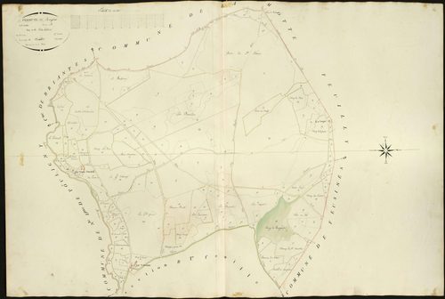 Sainte-Sévère-sur-Indre - Section A, dite de la Côte Perdrix (devenue section D après fusion avec Rongères).