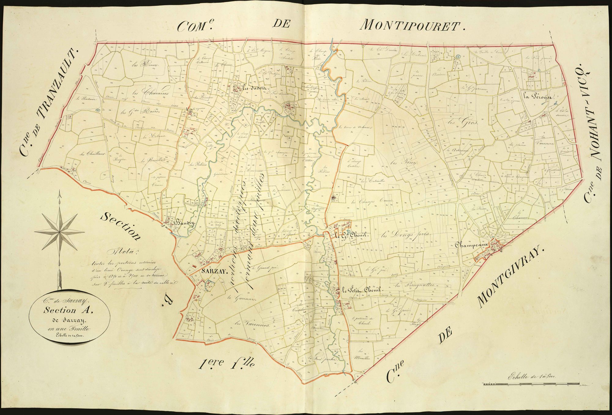 Sarzay - Section A1, dite de Sarzay.