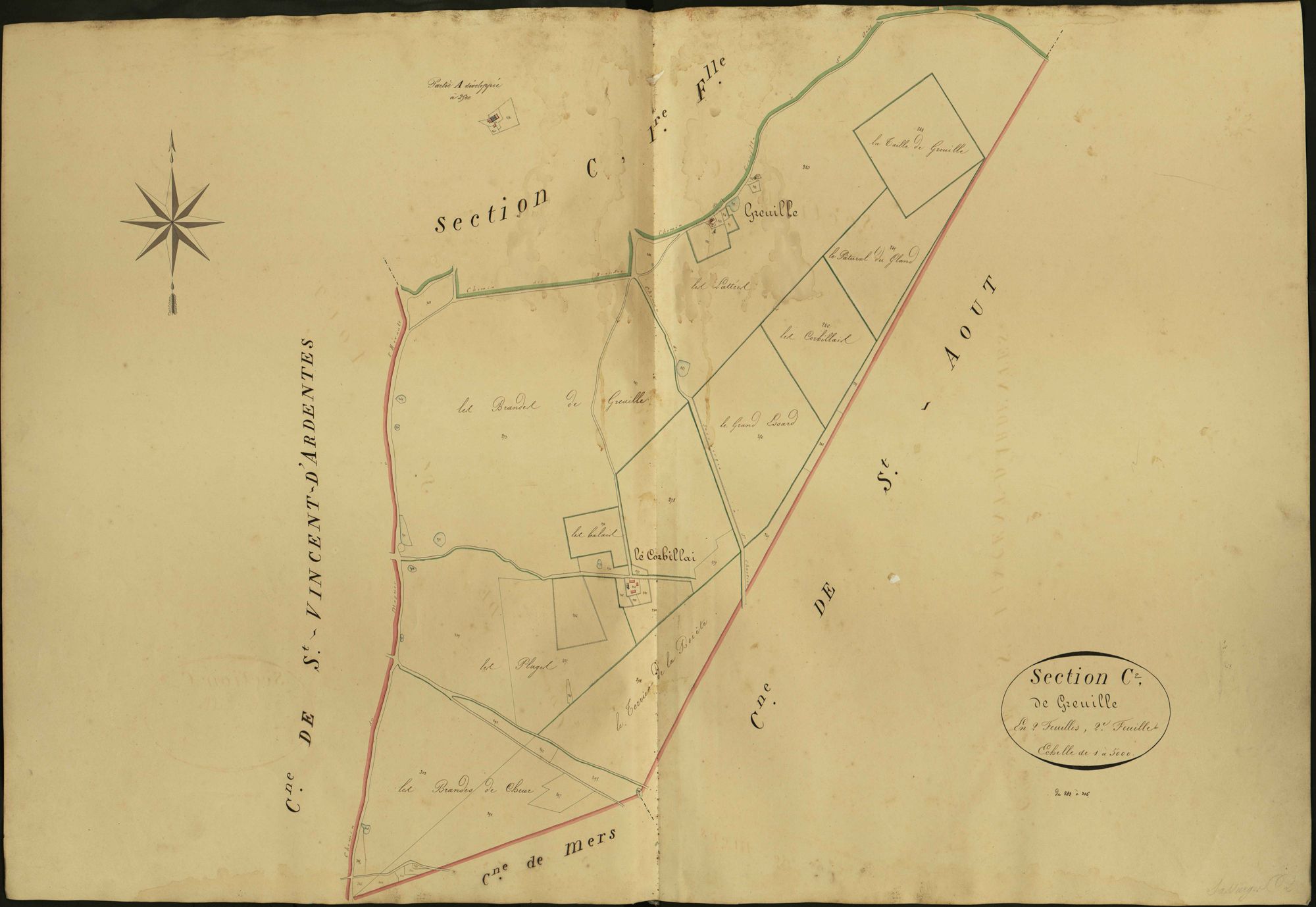 Sassierges-Saint-Germain - Section C2, dite de Greuille.