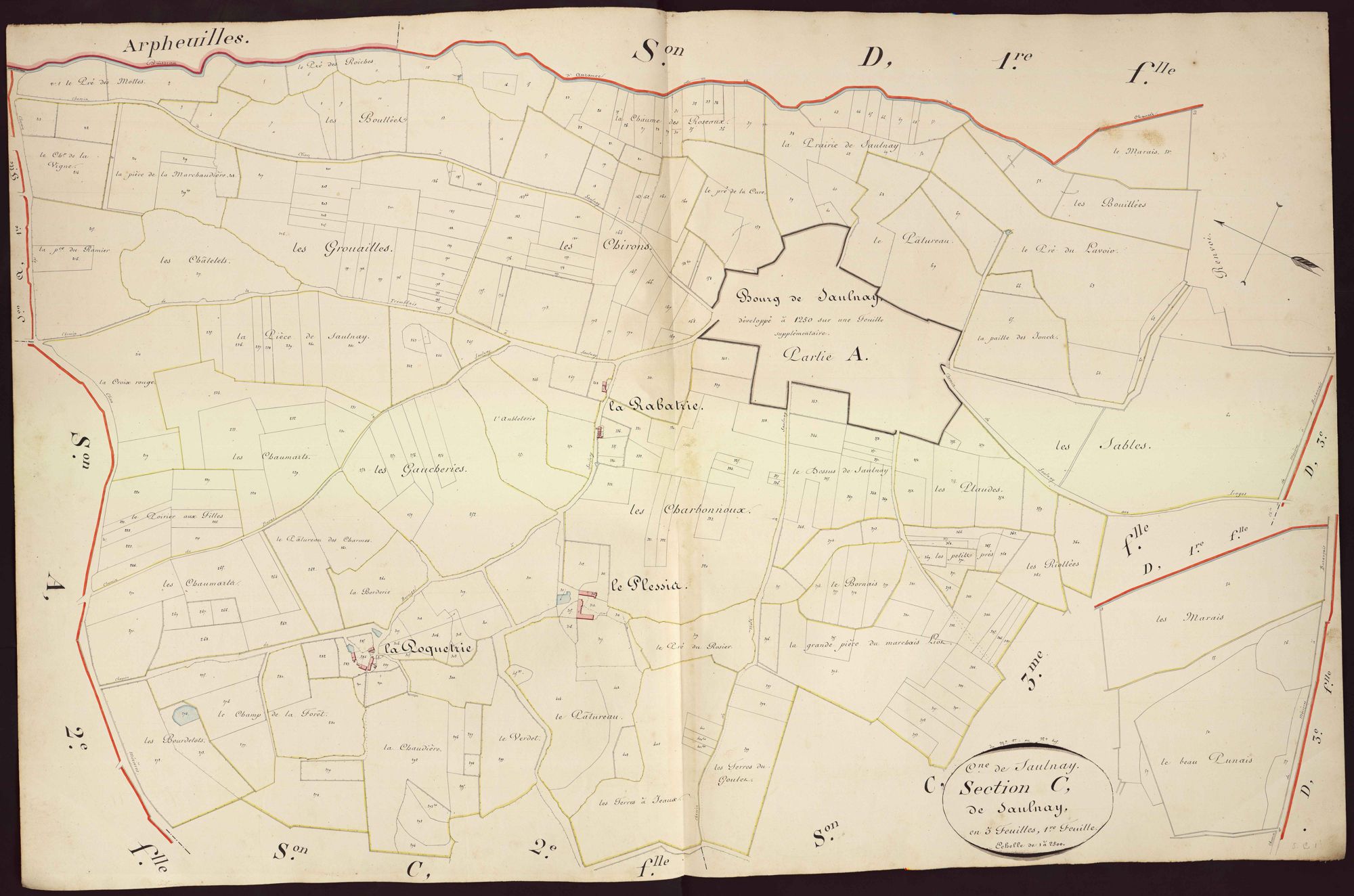 Saulnay - Section C1, dite de Saulnay.