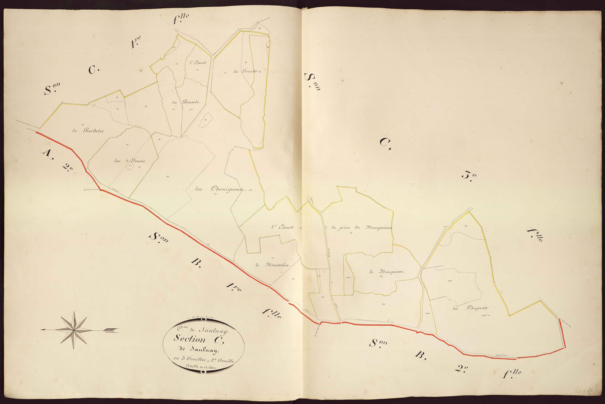 Saulnay - Section C2, dite de Saulnay.