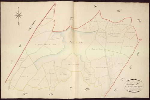 Saulnay - Section B1, dite de Notz- Maraffin.