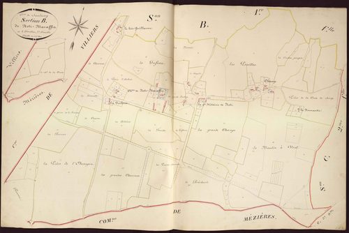 Saulnay - Section B2, dite de Notz- Maraffin.