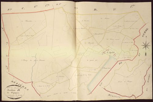 Saulnay - Section D3, dite de Cigogne.