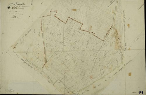 Sauzelles - Section F3, dite du Champ Carnare.