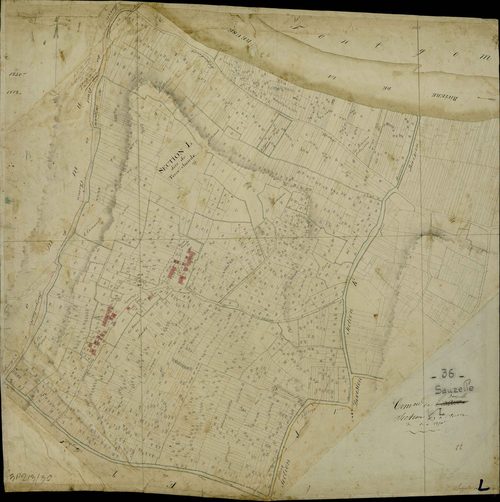 Sauzelles - Section L, dite des Terres Chaudes.