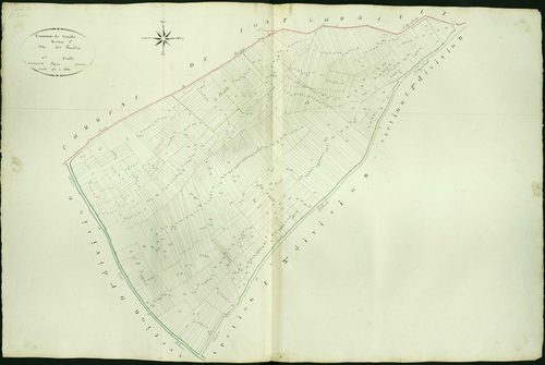 Sauzelles - Section E1, dite des Renaudries.