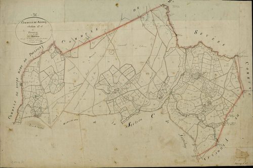 Sazeray - Section C1, dite de Tesselay.