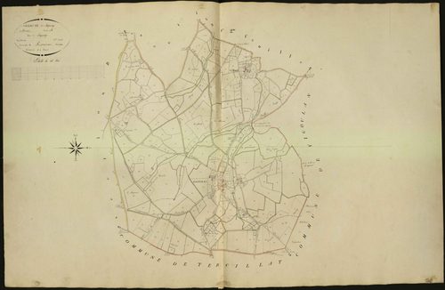 Sazeray - Section A, dite de Sazeray.