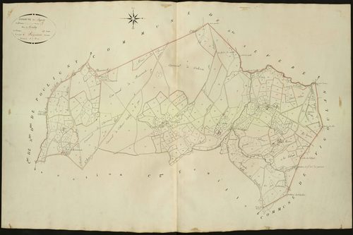 Sazeray - Section C1, dite de Tesselay.