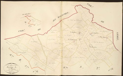 Selles-sur-Nahon - Section A1, dite du Bourg.