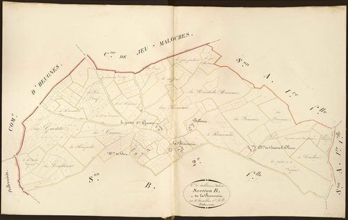 Selles-sur-Nahon - Section B1, dite de la Bionnerie.