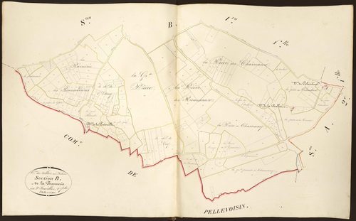 Selles-sur-Nahon - Section B2, dite de la Bionnerie.