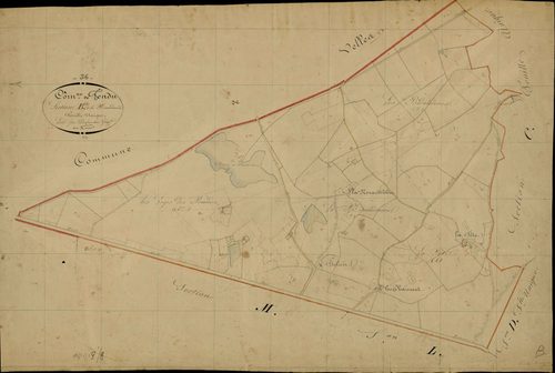 Tendu - Section B, dite de la Renaudinière.