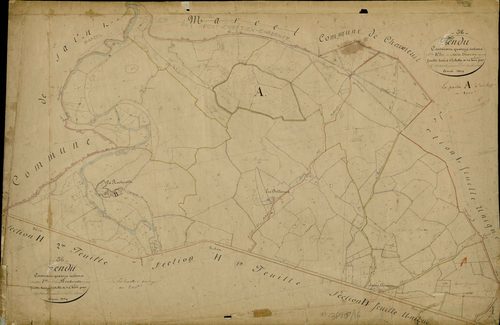 Tendu - Section I, dite de la Rocherolle, et section K, dite de Saint-Vincent.