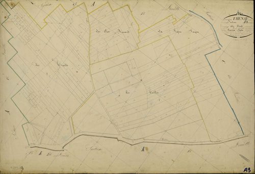 Thenay - Section A3, dite des Traits.