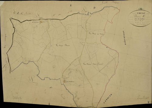 Thenay - Section E, dite des Feuilloux.
