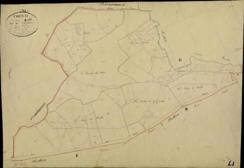 Thenay - Section L1, dite des Bourneux.