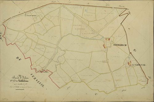 Thevet-Saint-Julien - Section C1, dite de Breuillebaud.