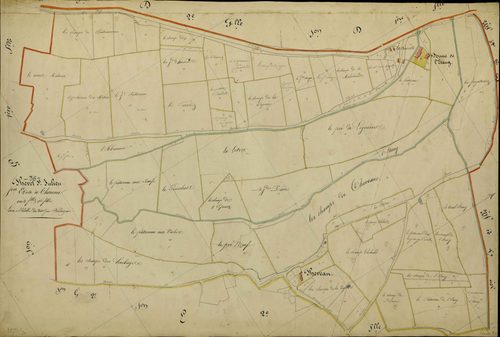 Thevet-Saint-Julien - Section E1, dite du Theveau.