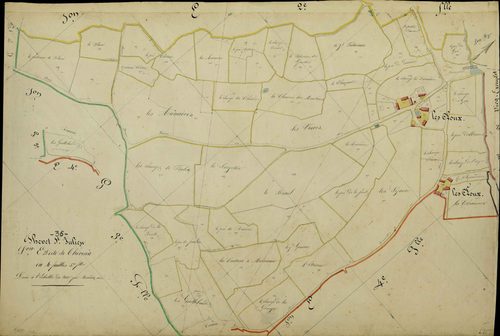 Thevet-Saint-Julien - Section E3, dite du Theveau.