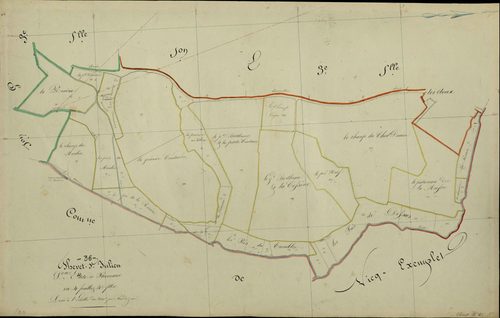 Thevet-Saint-Julien - Section E4, dite du Theveau.