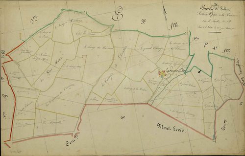 Thevet-Saint-Julien - Section G3, dite de la Pouzerie.