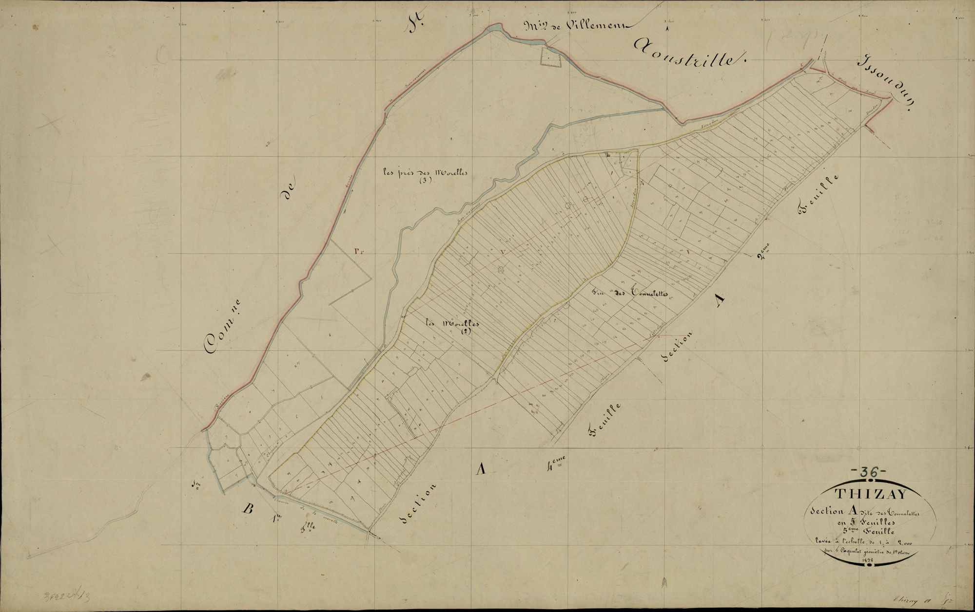 Thizay - Section A5, Founelettes.