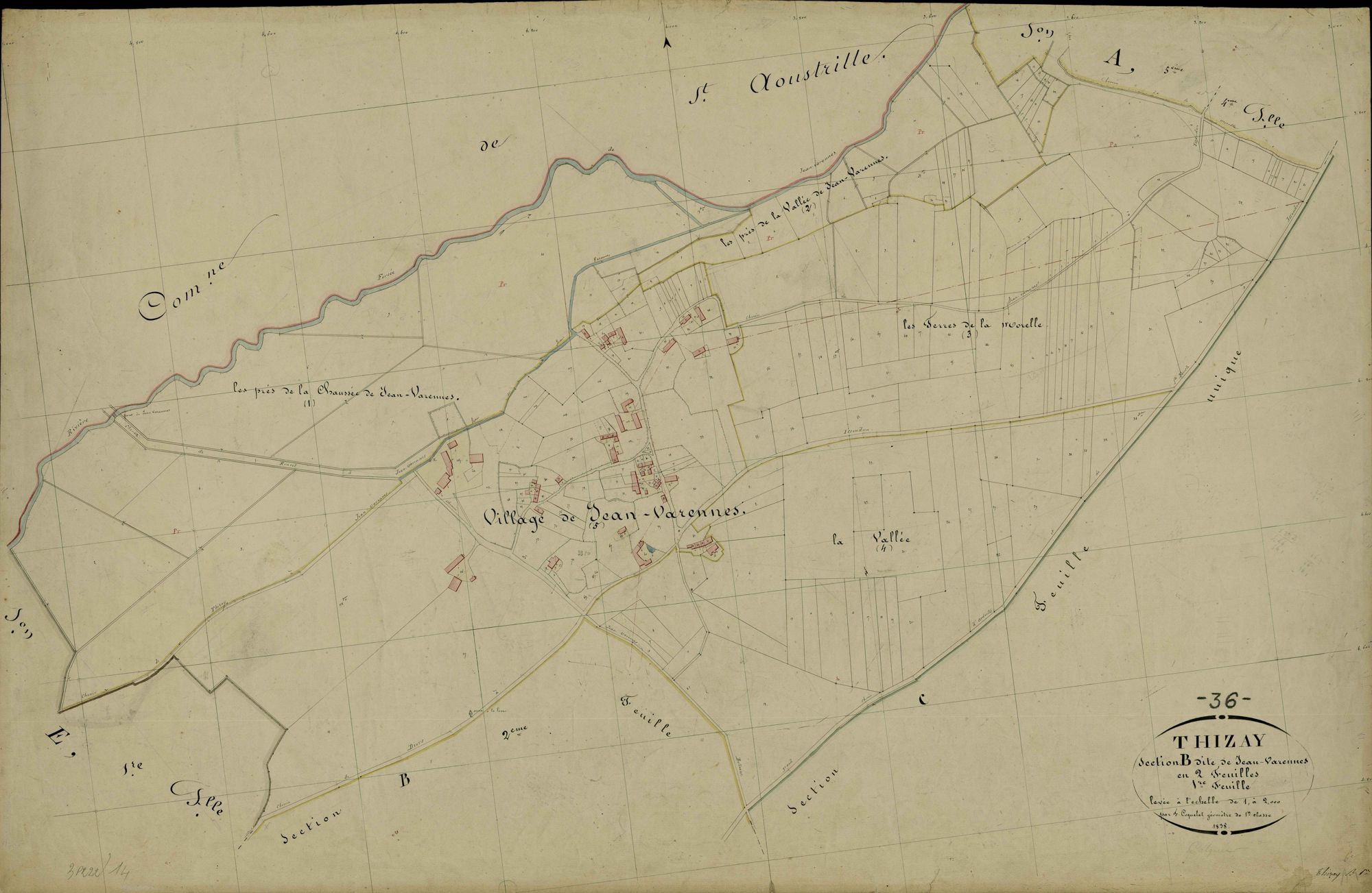 Thizay - Section B1, dite de Jean Varennes.