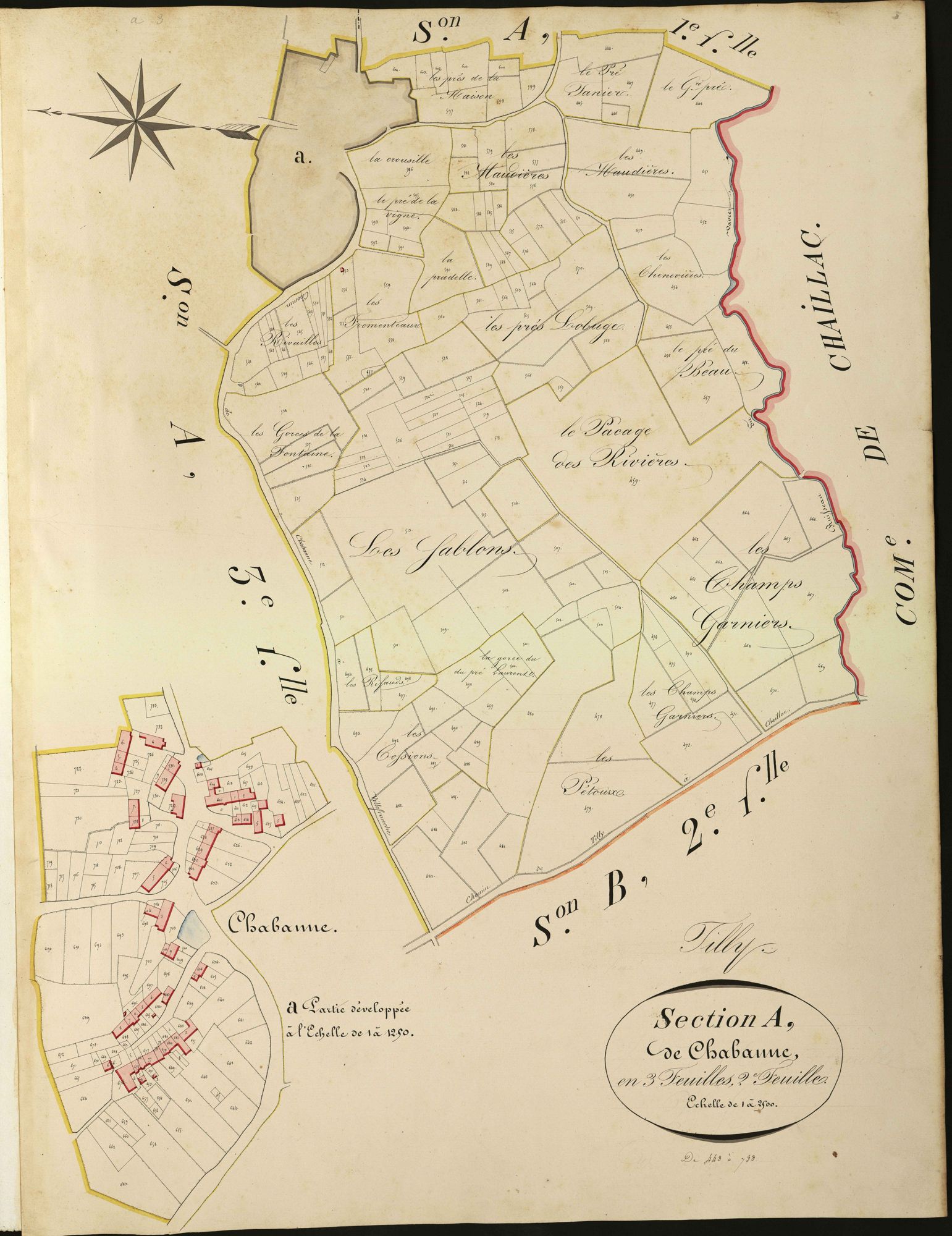 Tilly - Section A2, dite de Chabanne.