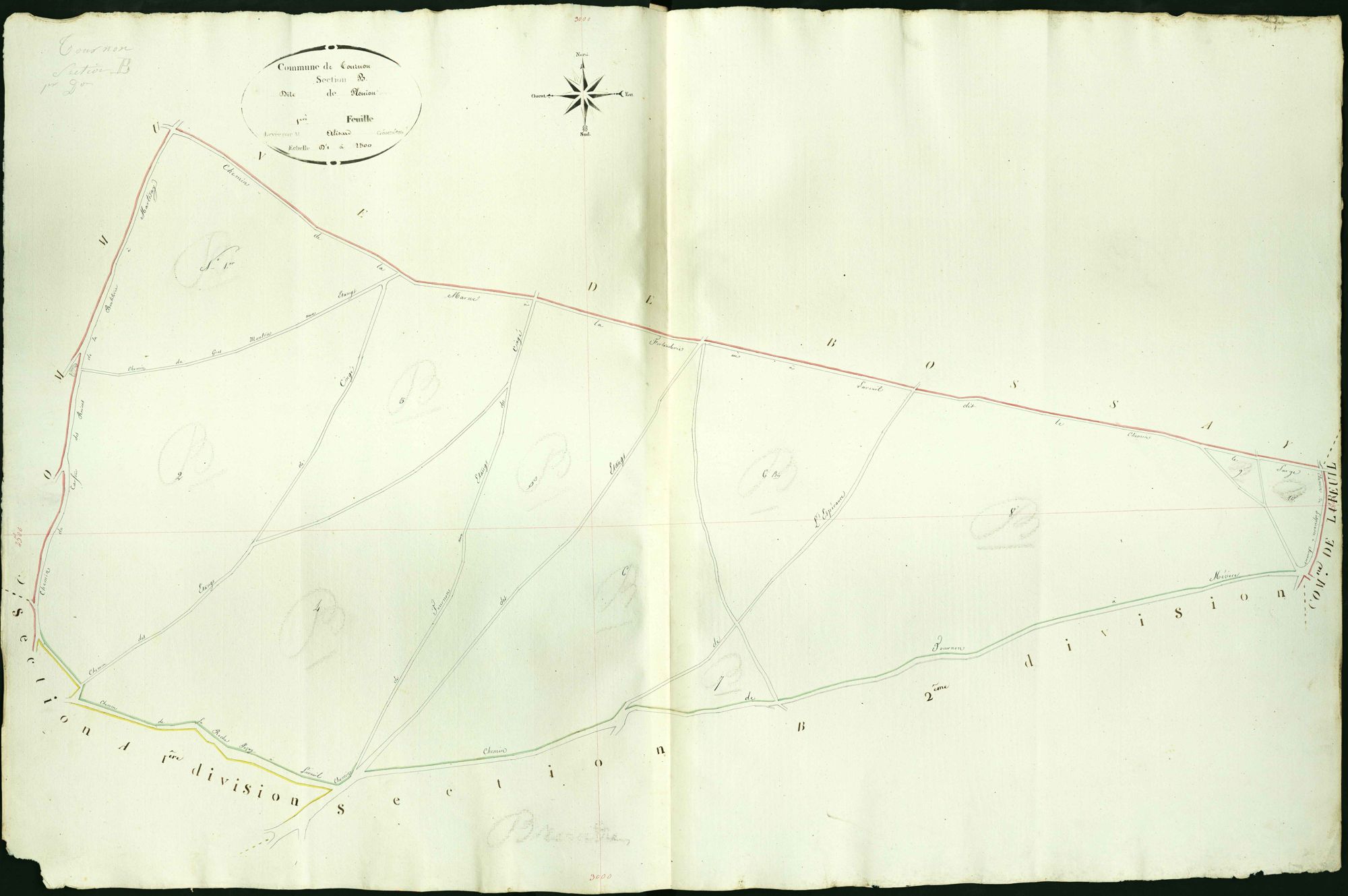Tournon-Saint-Martin - Section B1, dite de Pleniou.