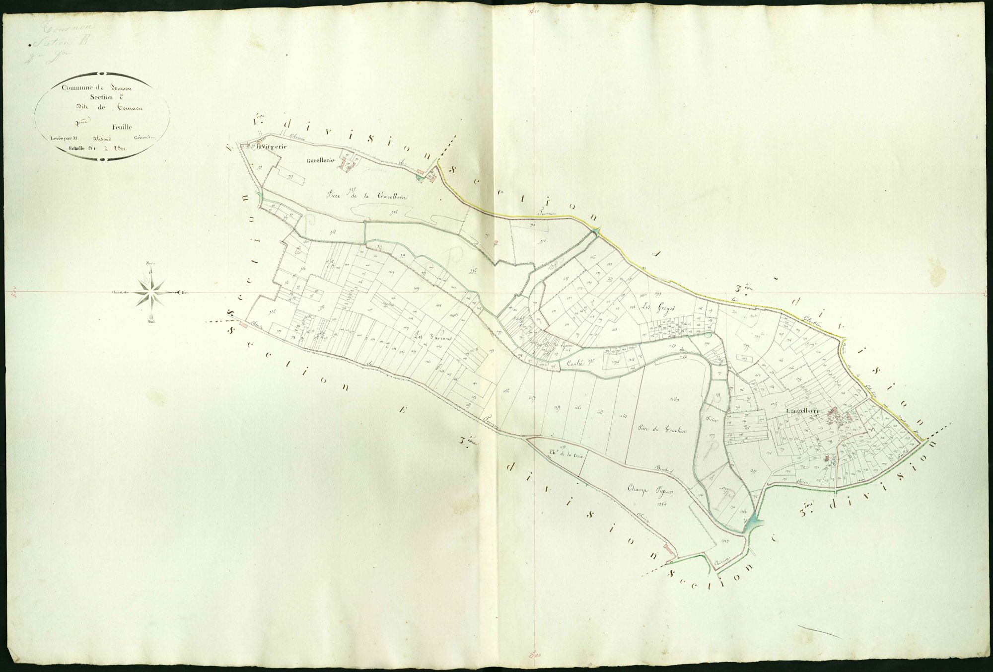 Tournon-Saint-Martin - Section E2, dite de Tournon.