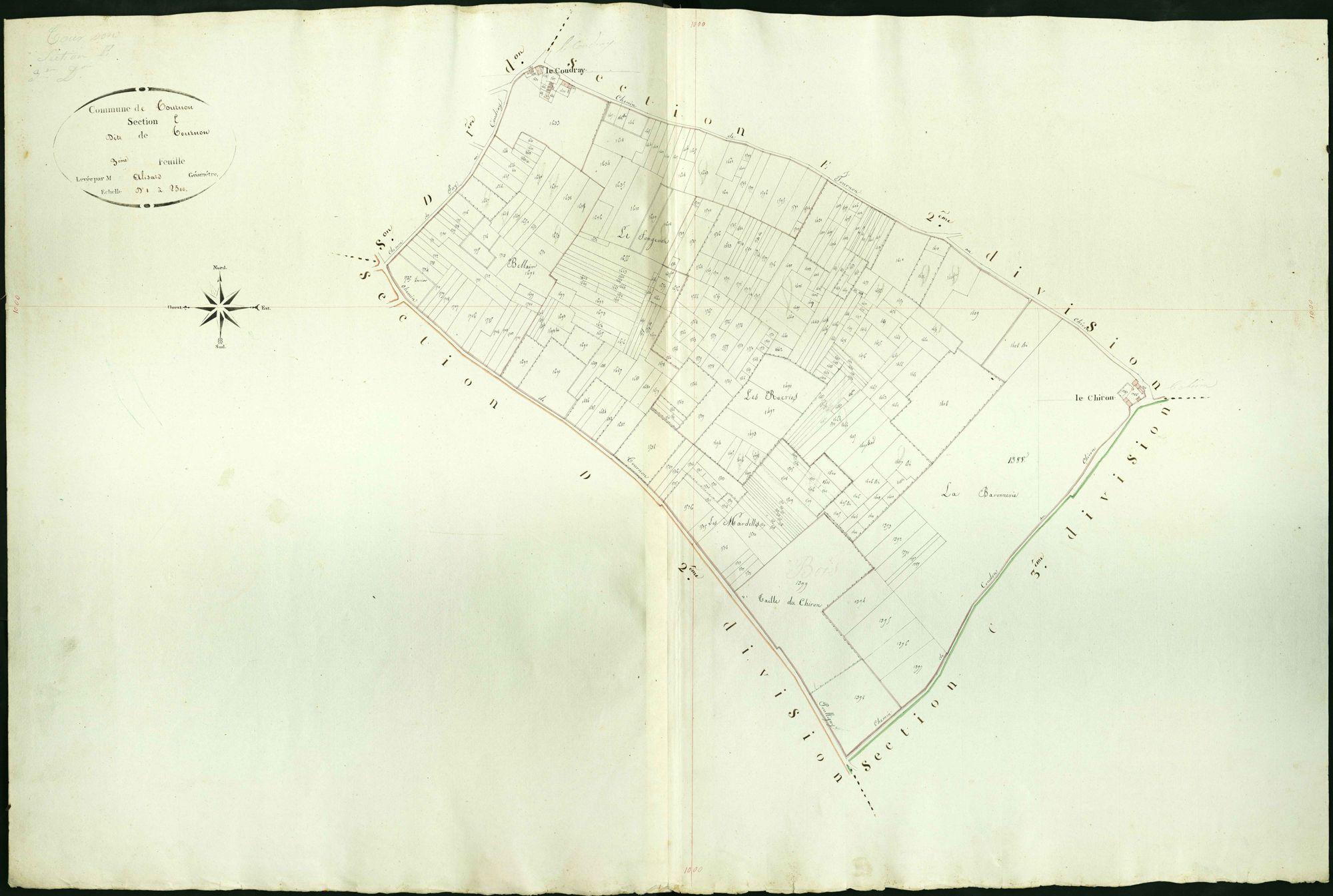 Tournon-Saint-Martin - Section E3, dite de Tournon.