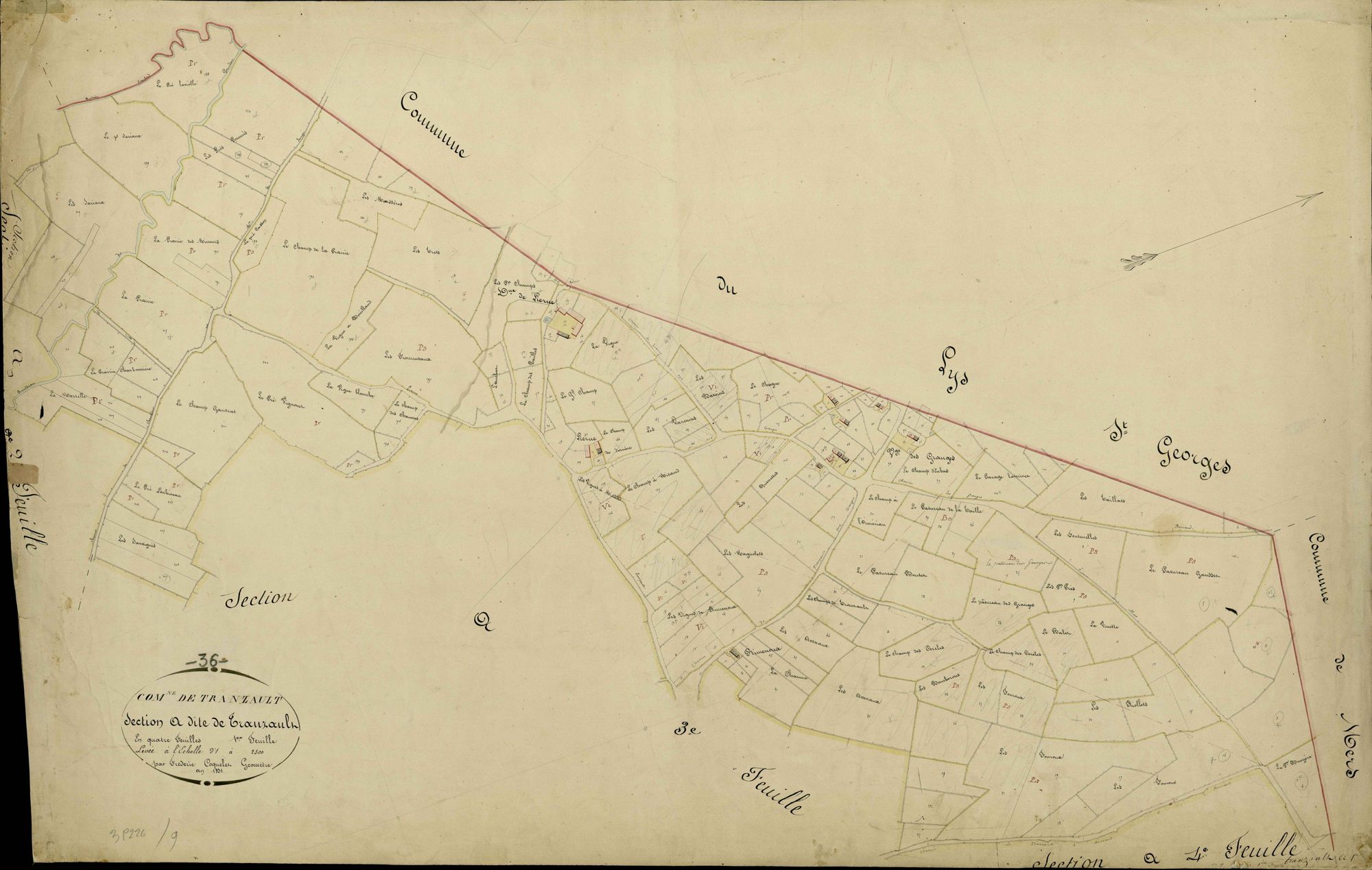 Tranzault - Section A1, dite de Tranzault.