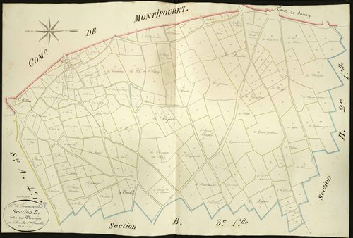 Tranzault - Section B1, dite du Chassin.