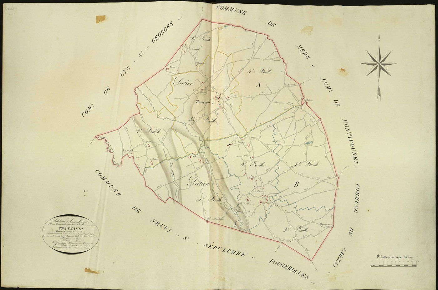 Tranzault - Tableau d'assemblage.