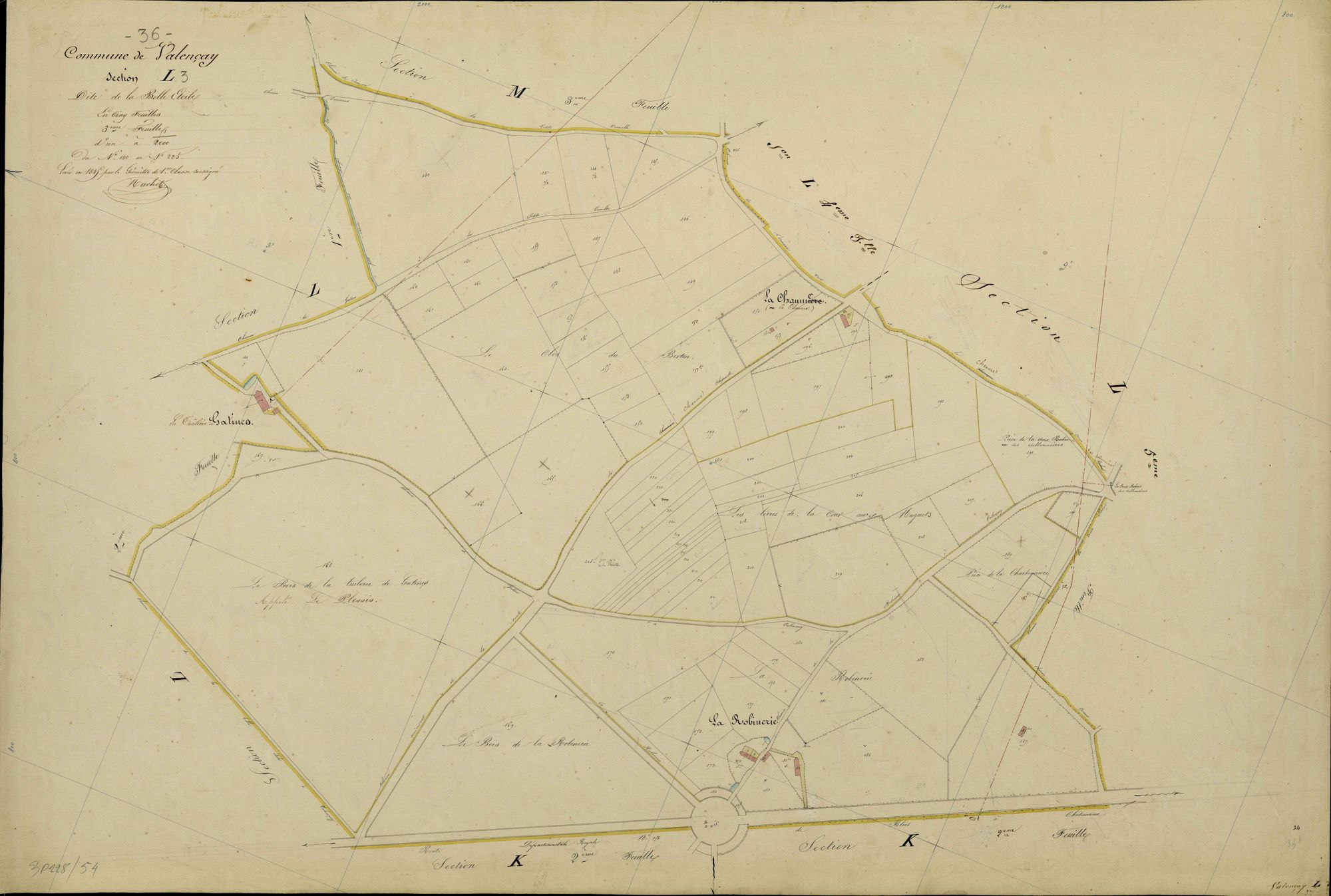 Valençay - Section L3, dite de la Belle Etoile.