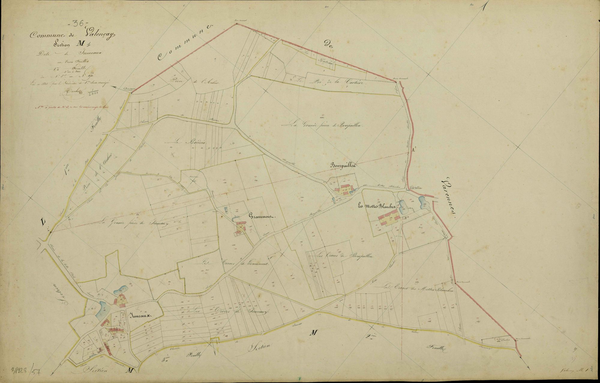 Valençay - Section M1, dite de Jumeaux.