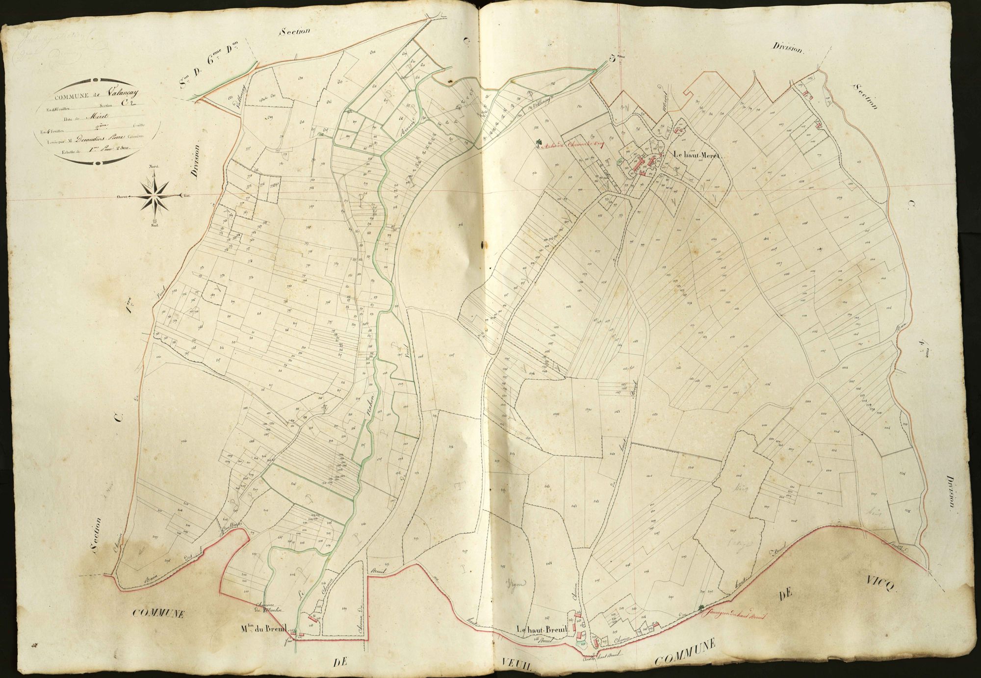 Valençay - Section C2, dite du Méret.