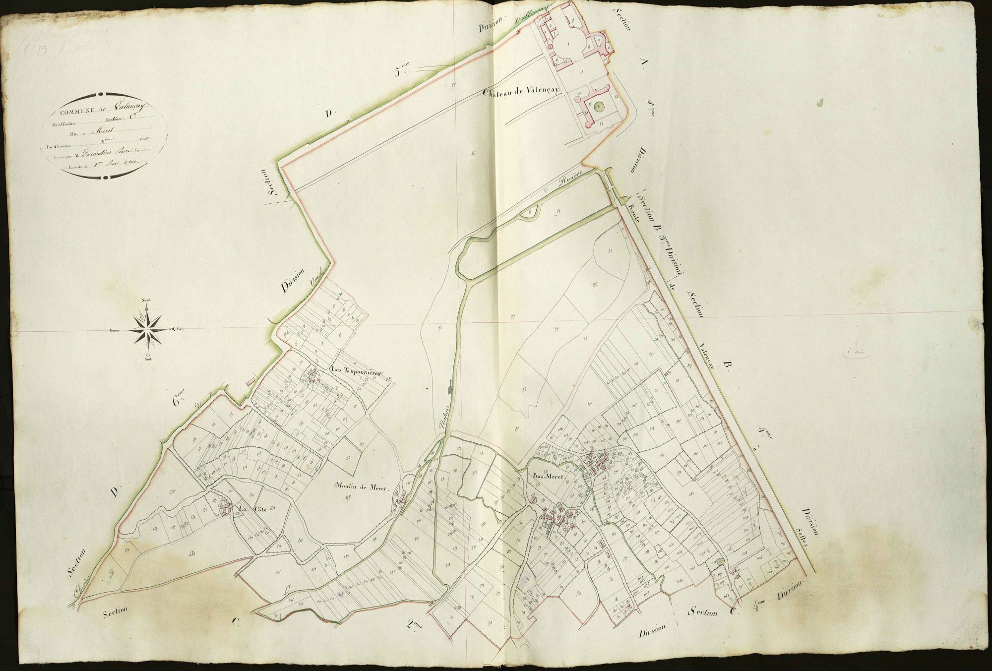 Valençay - Section C3, dite du Méret.